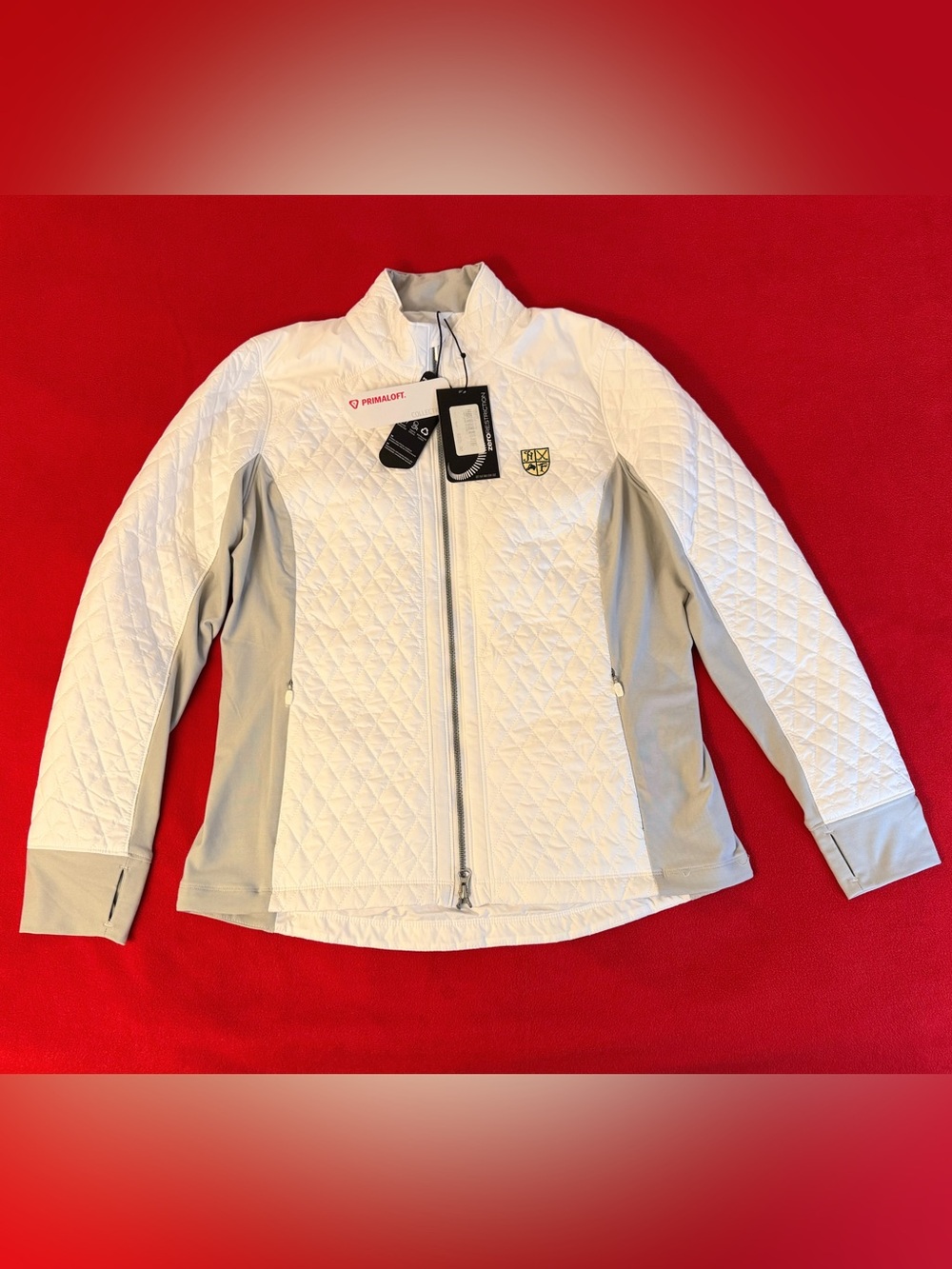 New- Zero Restriction Women's Sydney Quilted Full Zip Jacket Size L $225 Retail